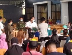 Satgas TMMD Ke-111 Kodim 1207/Pontianak Salah Satu Busur Panah Pandemi Covid-19   