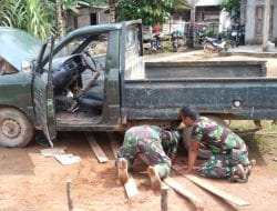 Satgas TMMD Ke-111 Kodim 1207/Pontianak Terus Diserang Berbagai Kendala   