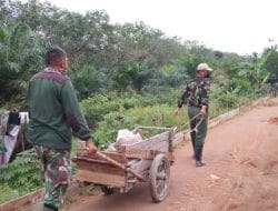 Satgas TMMD Ke-111 Kodim 1207/Pontianak Selalu Berinovasi Menyesuaikan Lingkungan   