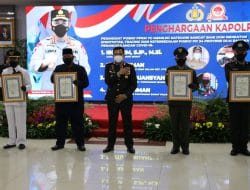 Anggota Satgas TMMD Ke-111 Kodim 1207/Pontianak Terima Penghargaan Dari Kapolri   