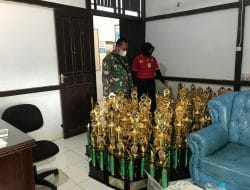 Satgas TMMD Ke-111 Kodim 1207/Pontianak Tinjau Persiapan MTQ VII Tahun 2021   