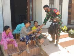 Ibu-Ibu Tukar Pikiran Bersama Satgas TMMD Ke-111 Kodim 1207/Pontianak   