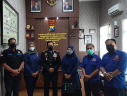 HUT Bhayangkara Ke 75, DPD Partai NasDem Silaturrahim Dengan Kapolres Pacitan