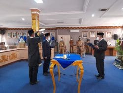 Gerak Cepat, Pemkab Lampura Lantik Jabatan Direktur RSUD Ryacudu