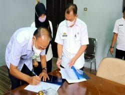 Lakukan Sertijab, Alamsyah Ahmad Jabat Sekwan Lampura