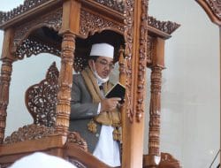 Bupati beserta Keluarga Laksanakan Sholat Idul Adha 1442 H di Masjid Syaikh Ustman Tungkal