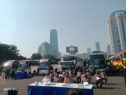 Polda Metro Kandangkan 36 Bus AKAP yang Melanggar Syarat Perjalanan PPKM Darurat