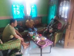 Segelas Teh Panas Menemani Cerita Satgas dan Warga