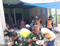 Kekeluargaan terjalin di TMMD 111 Kodim 0817/ Gresik