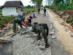 Keluarkan Tenaga Ekstra Percepat Pekerjaan Pavingisasi