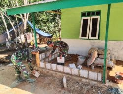 Tekat Bulat Satgas Tuntaskan Program TNI Manunggal Membangun Desa Tahun 2021