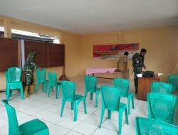 Tetap Jaga Kerapian, Anggota Satgas TMMD ke 111 kodim 1202/Singkawang