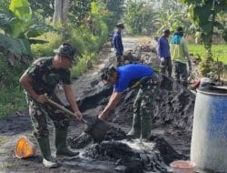TNI Dan Warga Bawa Manfaat Bagi Warga Pra Sejahtera di Siwalan
