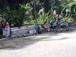 Anak-Anak Sampai Orang Tua Terlibat Kehadiran Program TMMD