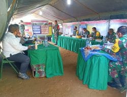 Memaparkan Kegiatan Non Fisik Vaksinasi ke Tim Masev TNI AD