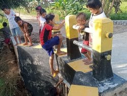 Aura Kegembiraan Anak-Anak Di Jembatan Baru TMMD 1202/Singkawang