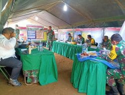 Dansatgas Memaparkan Kegiatan Pendampingan Petani Salak di TMMD Kodim 0212/TS