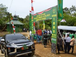 Dansatgas, Selamat Datang Tim Masev Mayjen TNI Eka Wiharsa di Kotis TMMD Kodim Tapsel
