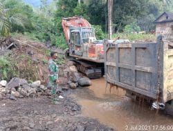 Sinergisitas, Percepat Giat Langsir Batu di TMMD Kodim Tapsel