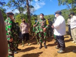 Terima Kasih Pak Bupati Tapsel, Tim Wasev Mayjen TNI Eka Wiharsa Giat Menuju Titik Nol Lokasi Pelaksanaan TMMD