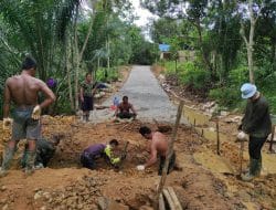 Satgas TMMD Lanjutkan Pengerjaan Pembuatan Box 2 Pada Sasaran 2