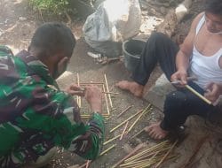 Partisipasi Warga Diperlukan dalam Memunculkan Potensi UMKM, TMMD Kodim Tapsel