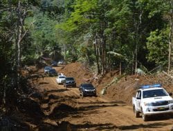Keren, Tim Wasev Mayjen TNI Eka Wiharsa Jajal Jalan Baru di TMMD Kodim Tapsel