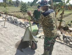 Tenaga Manusia dan Alat Penunjang Sama-sama Dibutuhkan Dilokasi TMMD