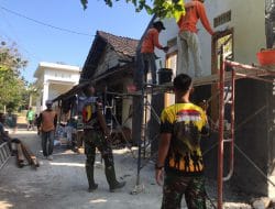 Rehab RTLH Hari Ke-23 TMMD, Pengerjaan Capai 90 Persen