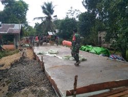 Pasi Ter Kodim 1202/Skw Tinjau Lokasi TMMD Regtas ke-111 Kodim 1202/Skw