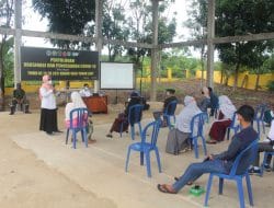 Dalam Rangka Percepatan Penanganan Covid-19 Kodim 1009/Tanah Laut Dan Dinkes Melaksanakan Vaksinasi Gratis Covid-19 Di Lokasi TMMD Ke-111