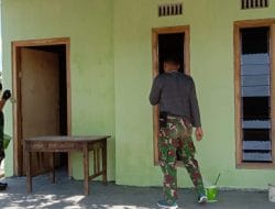 Makasih Pak Satgas Telah Cat Rumah Warga