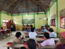 Cegah Karhutla, Satgas TMMD Tapsel Giat Penyuluhan Karhutla