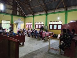 Penyuluhan Karhutla Cegah Kebakaran Hutan dan Lahan di TMMD Kodim Tapsel