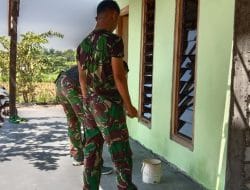 Tanggung Jawab Sangat Besar Yang Diemban Oleh TNI Dalam Pengerjaan RTLH