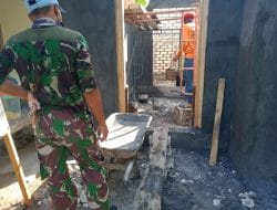 Satgas Bangun RTLH Dengan Kayu Berkwalitas