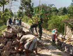 TMMD Adalah Kebersamaan Warga dan Satgas TMMD Yang Begitu Besar