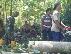 TMMD Tapsel Warga Mendapatkan Berkah Jalan Baru