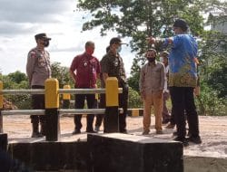 Bupati Bengkayang Tinjau lokasi TMMD Regtas Ke 111 Kodim 1202/Singkawang