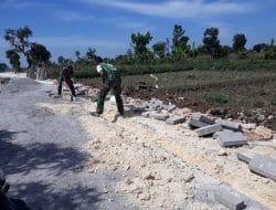 Petani dan Peternak Lancar Beraktivitas Setiap Hari Berkat Jalan Baru Hasil TMMD
