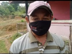 Kepala Dusun Mengharapkan Warga Selalu Jaga Kebersihan Dan Kesehatan Sebelum Bekerja Di Lokasi TMMD Regtas Ke 111 Kodim 1202/Skw