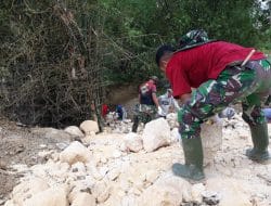 Satgas TMMD Punya Cara Tersendiri Untuk Selalu Menjaga Rasa Kebersamaan dan Memupuk Kemanunggalan TNI dan Rakyat