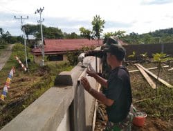 Satgas TMMD 111 Memburu Target Percepatan Penyelesaian Pembuatan Pagar Yang Akan Di Plester