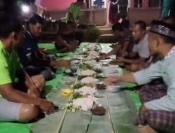 Acara Syukuran Diwarnai Dengan Makan Bersama