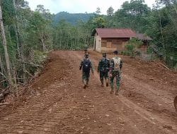 Keren, Dansatgas Jalan Kaki Angkola Sangkunur ke Angkola Barat Evaluasi Akhir Jalan Baru