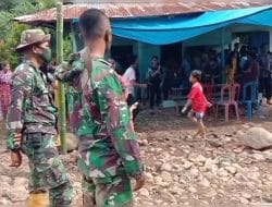 Rasa Solidaritas Satgas, Melayat Meninggalnya Warga