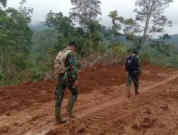 Dansatgas Selalu Koordinasi Selesaikan Jalan Baru 6,4 km