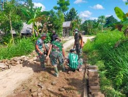 Program TMMD Usai, Desa Siwalan Miliki Warna Baru