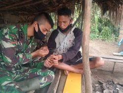 Hilangkan Rasa Jenuh, Satgas Komsos Buat Jaring