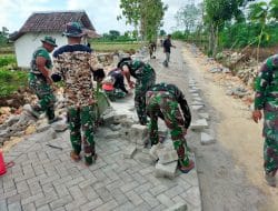 Riuhnya Kegiatan TMMD Desa Siwalan
